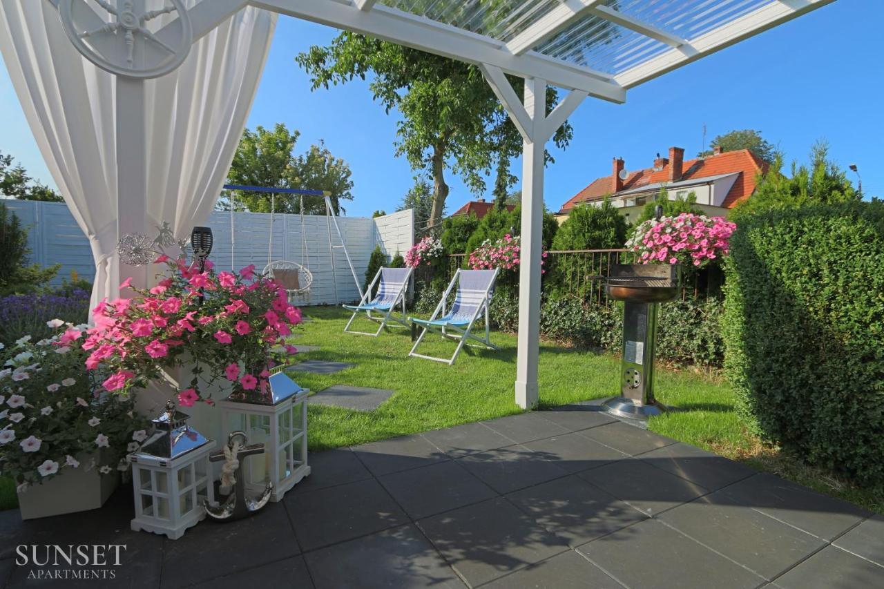 Sunset Apartments - Domek Z Ogrodem Grilem I Parkingiem! Świnoujście מראה חיצוני תמונה