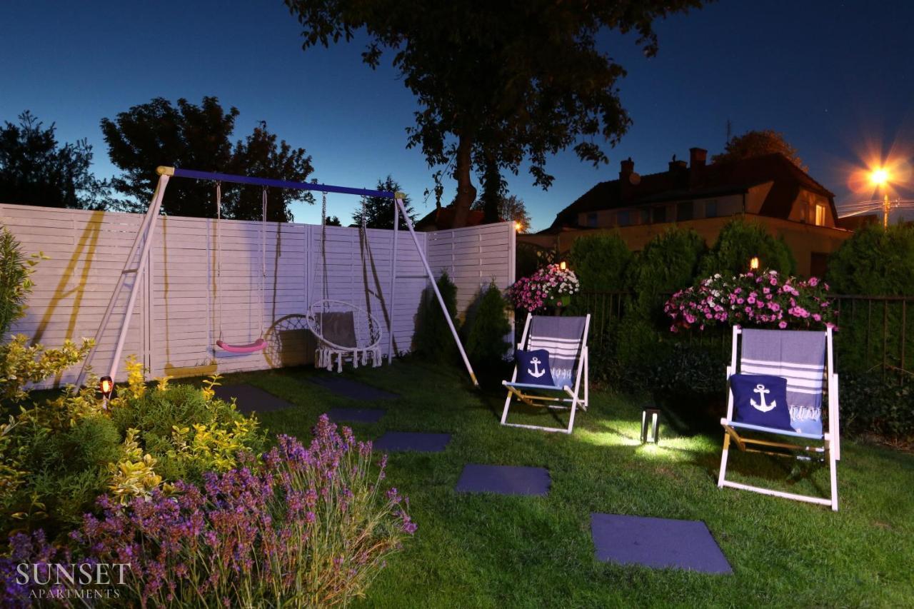 Sunset Apartments - Domek Z Ogrodem Grilem I Parkingiem! Świnoujście מראה חיצוני תמונה